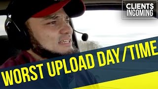 The Worst Time to Upload Videos to YouTube The Worst Time to Upload Videos to YouTube