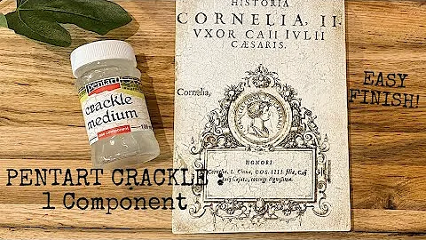 Pentart One Part Crackle Finish