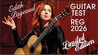 Reg 2026  Limited Edition Guitar Test  Edith Pageaud