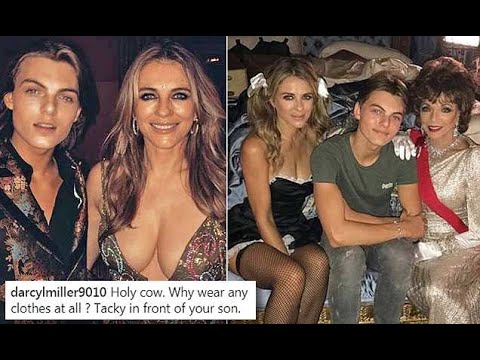 Video: Liz Hurley Trolls Her Ex-fiancé