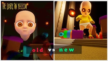 Baby in Yellow old vs new rabbit ending