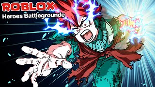 Roblox : Heroes Battlegrounds 🦸 เกมต่อสู้ MHA สำหรับคนบ้า Combo !!!