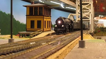 A New York Central R R 4-8-2 Mohawk powered express.