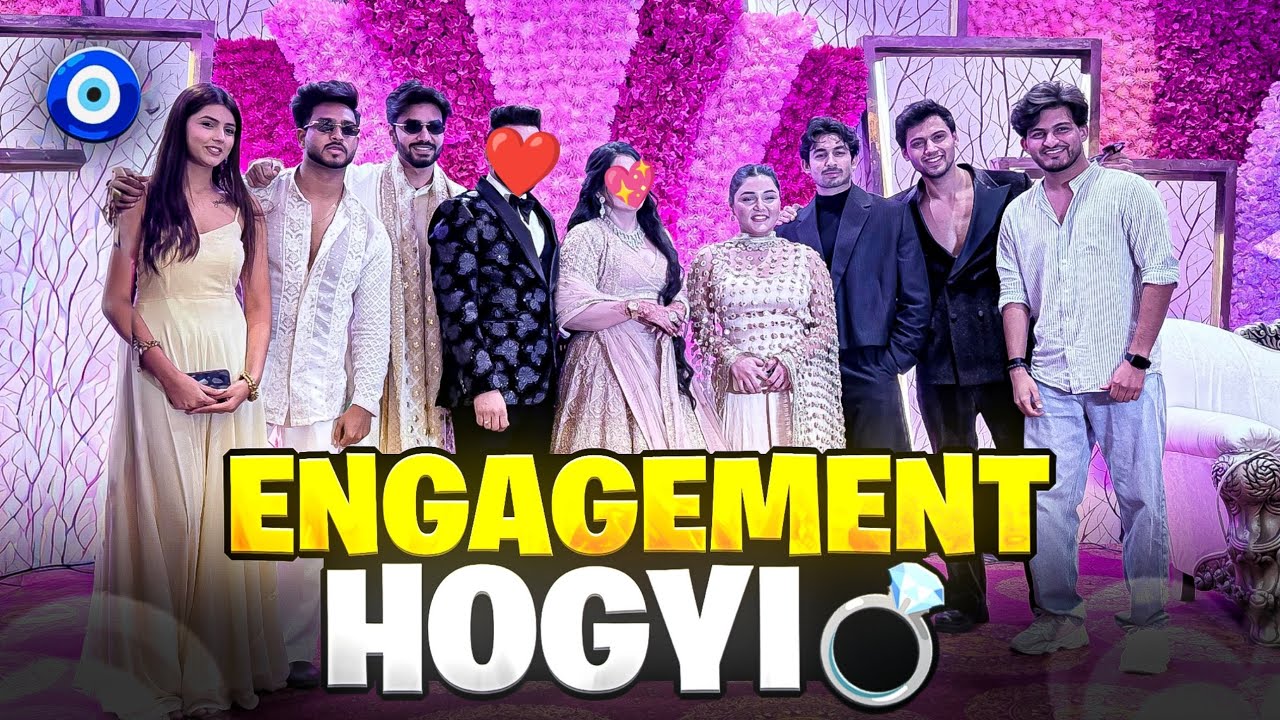 Finally Engagement Hogyi 💍😨 | Full Celebration 😍