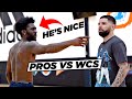 We Played Against Overseas PROS To Get Ready For The HOOLIES! Mic'd Up Intense 5v5 Basketball!