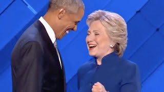 Barack and Hillary Together, for History