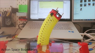 Trajectories on a Soft Continuum Robot Module with a Wave Spring Geometry!