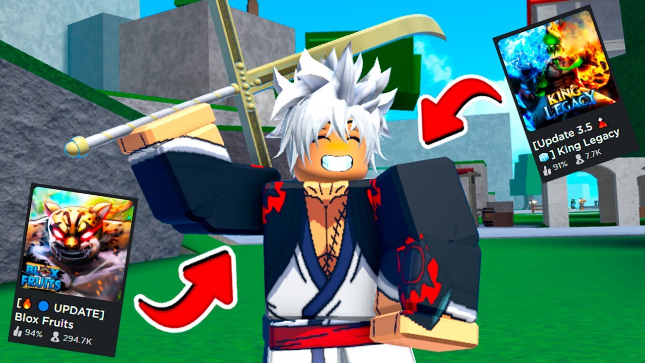 BLOX FRUITS + KING LEGACY = ??????? YouTube