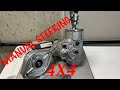 4WD MANUAL STEERING CONVERSION!!!