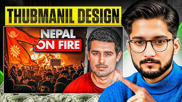 How to Make Thumbnail like @dhruvrathee  in Photoshop 2025 | Documentary Thumbnail Design