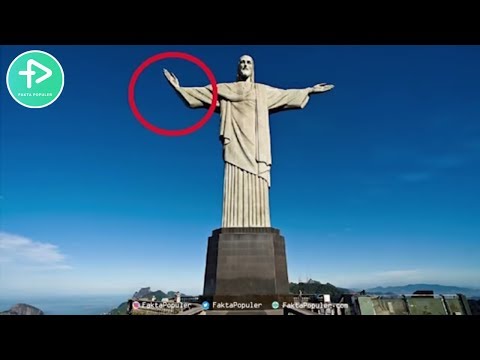Video: Bagaimana Patung Yesus Kristus Jatuh Di Bawah Air