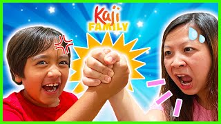 Who is Stronger??? 5 Kids games to play like Rock Paper Scissors