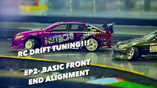 TUNING GUIDE FOR RC DRIFT EP-2 ( basic front end alignment )