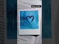 💙water + heart🎨🖌️ painting waterfall painting video artby Missartba newvideo #art #drawing #painting