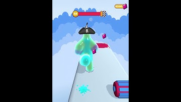 Blob Runner 3D - All Levels Gameplay (iOS & Android) Walkthrough | Level 82 #Shorts