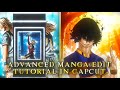 Complete Advanced Manga Edit Tutorial In Capcut | Capcut Mobile 