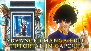 Complete Advanced Manga Edit Tutorial In Capcut Capcut Mobile