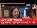 Cara Lezat Makan Sup Kimchi Sosis Sayur Versi Baek Jin Hee 🥘🥘🥘 #LetsEat3 🇮🇩SUB INDO🇮🇩