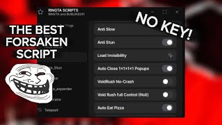 The Best No Key Forsaken Script Ringta Scripts