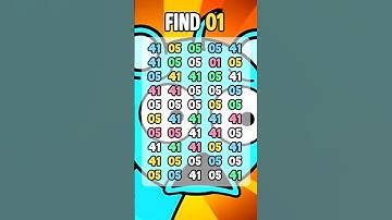 Find odd number 👀🧠 #incredibox #sprunki #quiz #odd #puzzle #iqtest