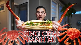 Banh Mi King Crab - We Took Our BANH MI TO THE NEXT LEVEL by Quang Tran 42,124 views 1 month ago 10 minutes, 52 seconds