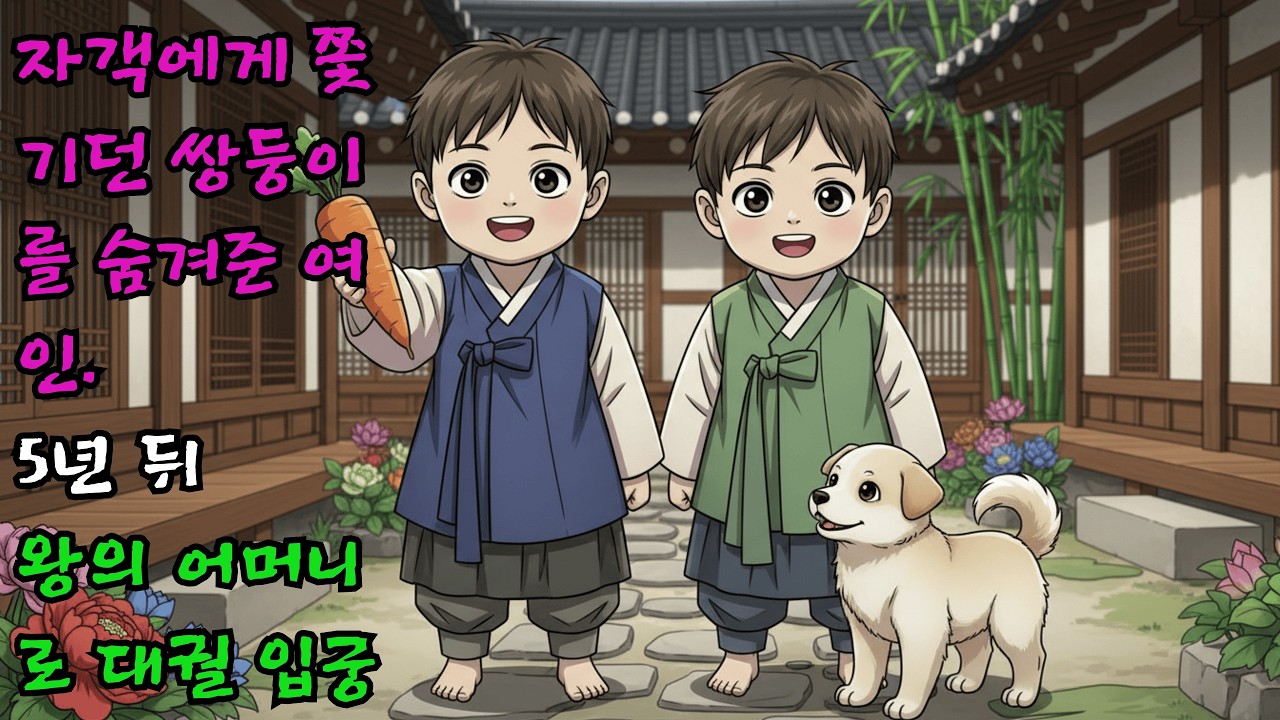 자객에게 쫓기던 꼬질꼬질한 쌍둥이를 숨겨준 여인이 5년 뒤 왕의 어머니로 책봉되어 대궐로 들어간 사연 | 야담 블록버스터 전설