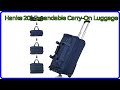 REVIEW 2025 Hanke 20 Expandable Carry On Luggage ESSENTIAL Details REVIEW 2025 Hanke 20 Expandable Carry On Luggage ESSENTIAL Details