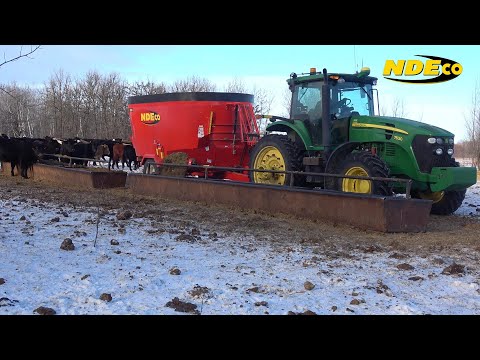 BRAND NEW MIXER! - NDEco U700D - Feeding Beef Cattle in Manitoba