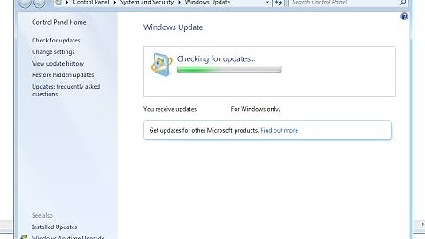 How to fix Windows Update stuck on checking for updates Windows 7 SP1