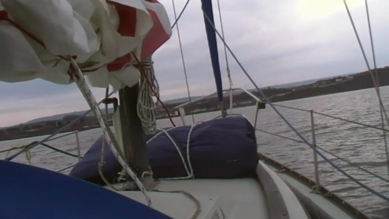 Just About Sailing April (plus one) 2016 – Actual sailing footage, curtains and a duck