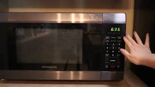 How To Fix - Frigidaire Microwave Clock Won’t Stay On - Time Disappears - Microwave Clock Set