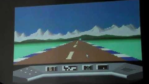 Atariáda 2019 - Pseudo 3D road rendering on 8-bit Atari
