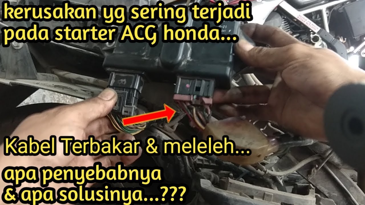 Stater Scoopy esp atau beat esp mati, bunyi cetik cetik doang