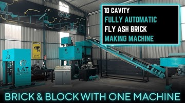 Start Fly Ash Brick Making Business in 2025 | 10 Cavity Fully Automatic Brick Making Machine