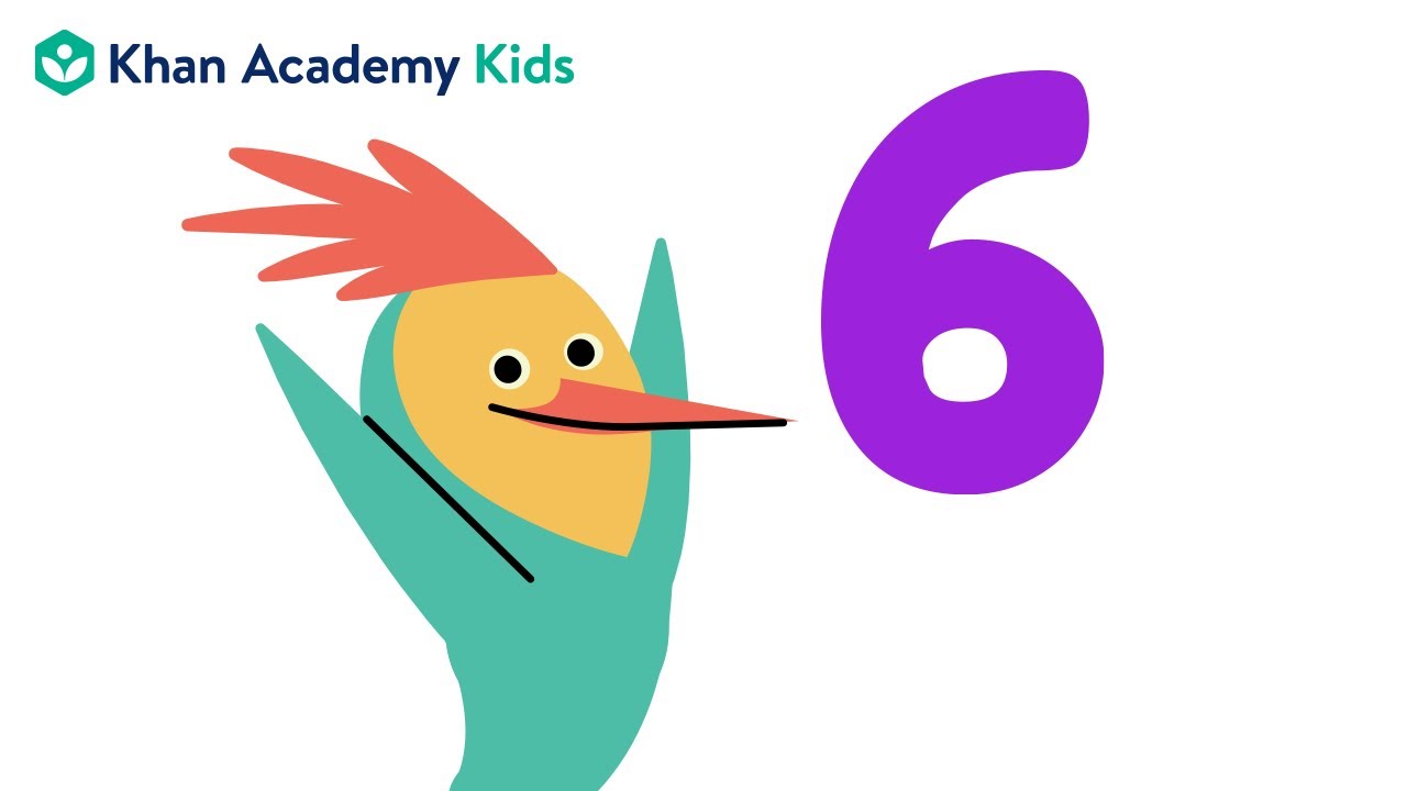 Count to 6 | Counting 1-10 | Khan Academy Kids