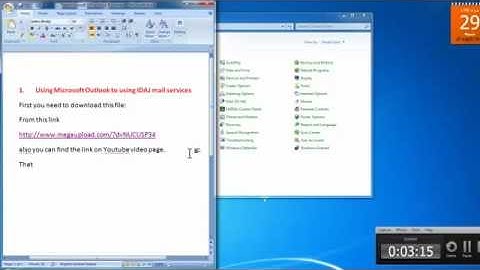 How to use outlook for kerio connect