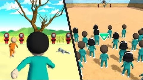 456 run challenge game. Squad game full gameplay (android and iOS game)