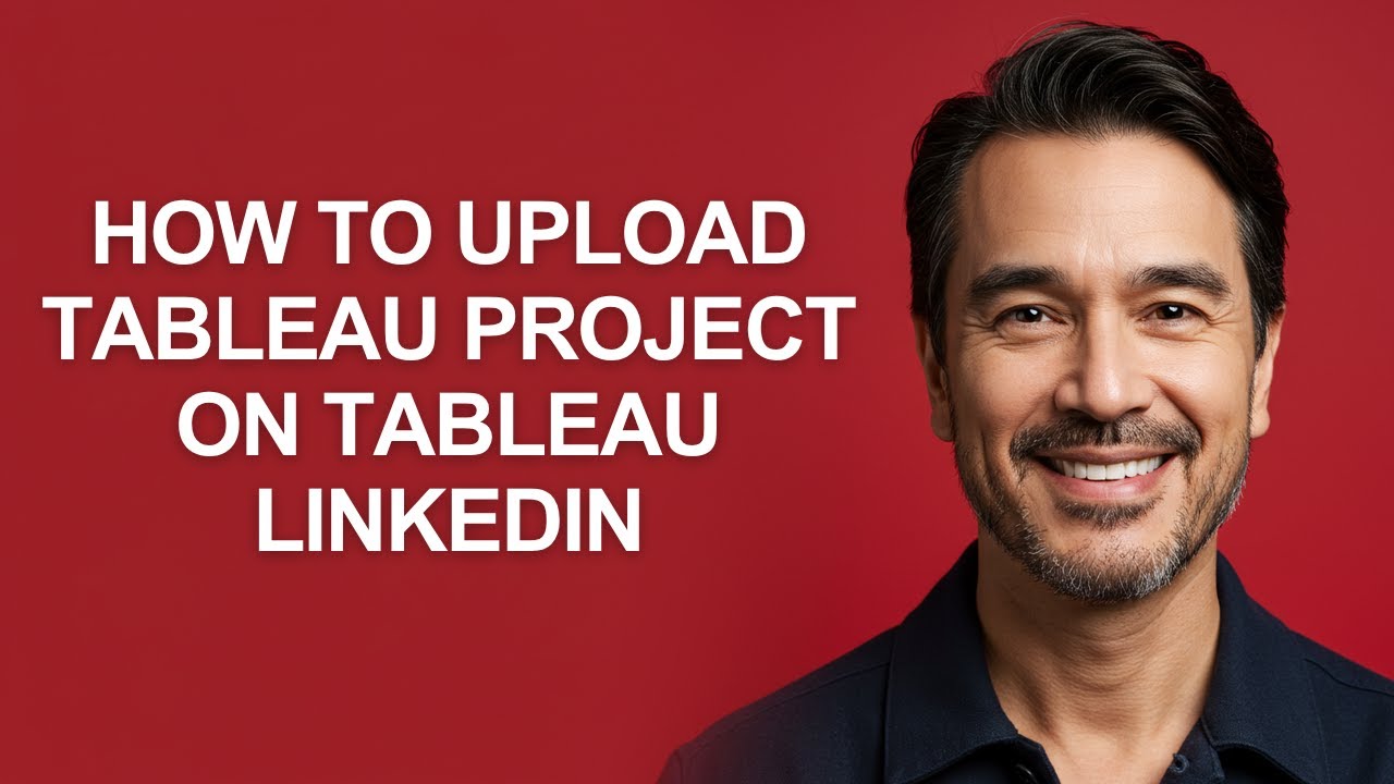 How to Upload Tableau Project on Tableau Linkedin - KevinHowTo
