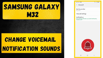How To set Custom Voicemail Notification Sound on Samsung M32 | Set Ringtone in Samsung galaxy m32