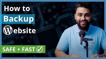 How to Backup WordPress Website SAFELY (in 5 mins)