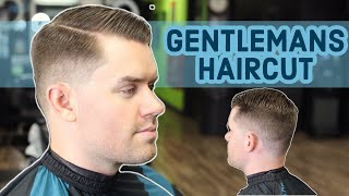 Gentlemen's Haircut | Fading Down Technique | How To | Barber Tutorial