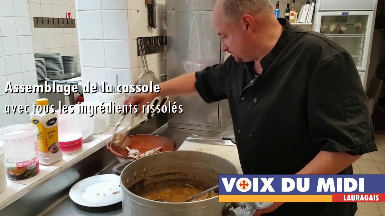 Le cassoulet du chef Sébastien Thiébaud de l'Auberge de la Pradelle à ...