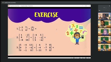 MICROTEACHING ADDITION OF MATRICES