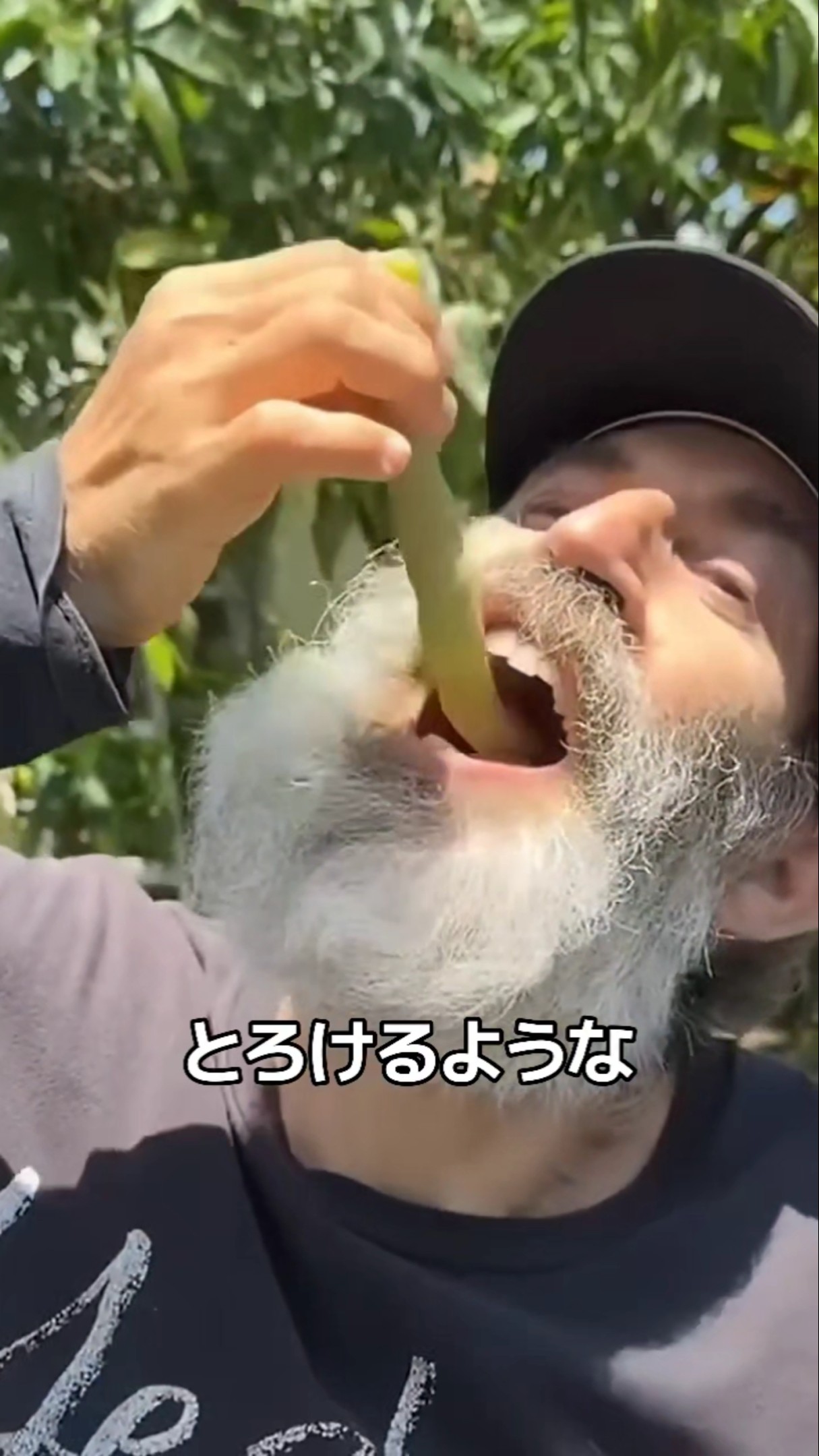 It looks like a caterpillar, but it's sweet. - YouTube