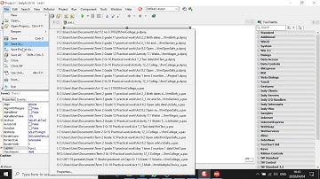 Episode no 1. First Delphi program ever.