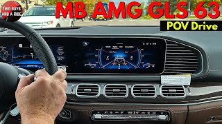 2024 MB AMG GLS 63 POV: Unleashing Power, Performance, and Luxury!