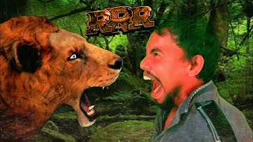 RRR 🦁lion vfx test demo||RRR tiger VFX breakdown