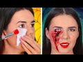 TUTORIAL COM MAIS DE 100 DICAS DE MAQUIAGEM || Maquiagem SFX e Pegadinhas, por 123 GO! SCHOOL