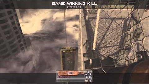 MY FIRST EVER MW2 TRICKSHOT!! RPG Nac Suicide!