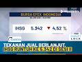 IHSG Makin Terdepresiasi, Sesi II Memerah, Turun 4,52% ke Level 5.342 | NBH